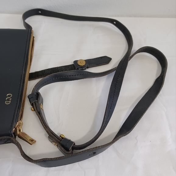 J.CREW Parker crossbody bag black leather - Picture 10 of 10
